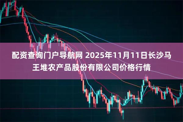 配资查询门户导航网 2025年11月11日长沙马王堆农产品股份有限公司价格行情